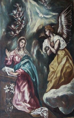 Anunciación by El Greco