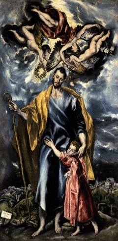 St Joseph and the Christ Child by El Greco