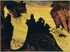 La Mer jaune, Camaret by Georges Lacombe