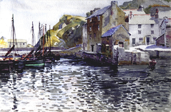 Untitled (Harbour Scene) by Dennis Seaward