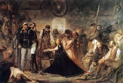 Zakuwana Polska (Polonia, Rok 1863) by Jan Matejko