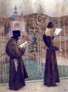 Untitled by Mikhail Nesterov