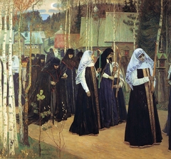 Untitled by Mikhail Nesterov