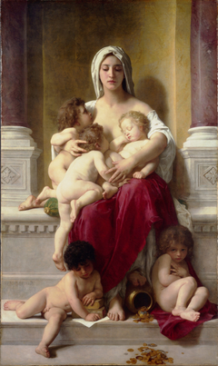 Charity by William-Adolphe Bouguereau