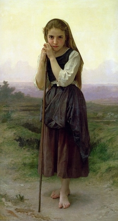 Petite bergère by William-Adolphe Bouguereau