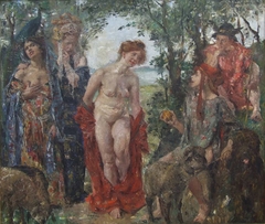 Urteil des Paris by Lovis Corinth