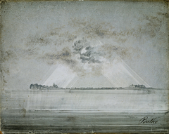 Vardøhus Fortress by Peder Balke