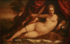 Venus and Cupid by Anonymous