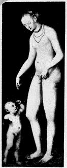Venus mit Amor als Honigdieb by Lucas Cranach the Younger