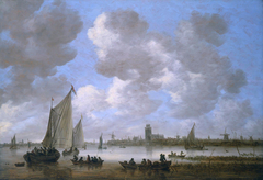 View of Dordrecht by Jan van Goyen