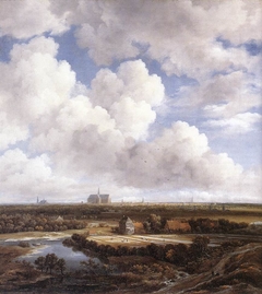 View of Haarlem with Bleaching Fields by Jacob van Ruisdael