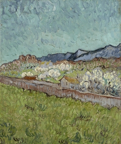 View of the Alpilles by Vincent van Gogh