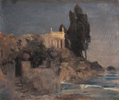 Villa am Meer by Arnold Böcklin