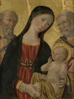 Virgin and Child between St Jerome and St Peter by Andrea di Niccolò