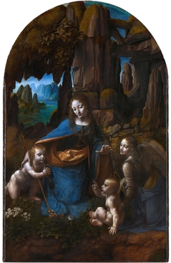 Virgin of the Rocks by Leonardo da Vinci