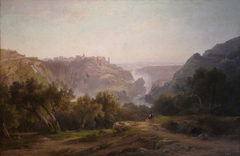 Vue de Tivoli by Jean-Achille Benouville