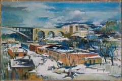 Winter, Harlem River by Preston Dickinson