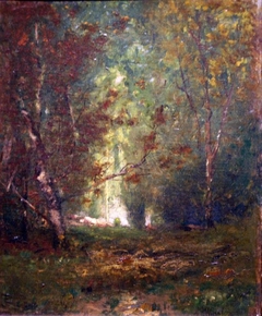 Woodland Interior by Alexander Helwig Wyant