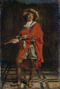 A Cavalier: Time of Louis XIV by Jean-Louis-Ernest Meissonier