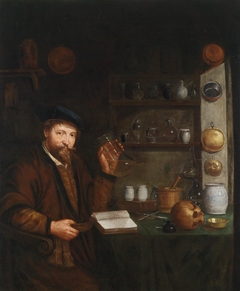 A Doctor in His Study by Johann de Cordua