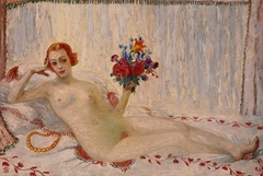 A Model (Nude Self-Portrait) by Florine Stettheimer