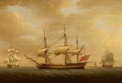 A Shipping Scene by Robert Dodd