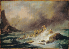 A Shipwreck by Claude-Joseph Vernet