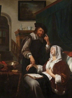 A Sick Woman and Her Doctor by Frans van Mieris the Elder