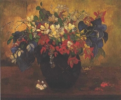 A Vase of Flowers by Paul Gauguin