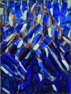 Abstraction (the Blue Mountain) by Christian Rohlfs