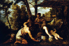 Adam and Eve expelled from Paradise by David Teniers the Younger