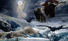 Ahasuerus at the End of the World by Adolf Hirémy-Hirschl