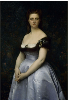 Amélia Césarée Carette by Alexandre Cabanel