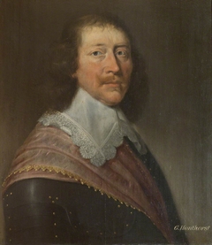 An Unknown Officer by Gerard van Honthorst