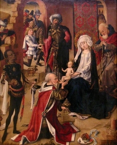 Anbetung der Könige by Master of the Saint Bartholomew Altarpiece