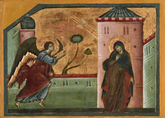 Annunciation by Guido of Siena