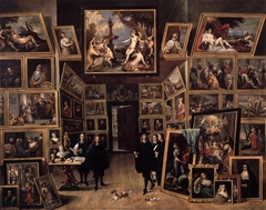 Archduke Leopold Wilhelm in his Gallery by David Teniers the Younger