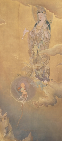 Avalokitesvara as a Merciful Mother by Kanō Hōgai