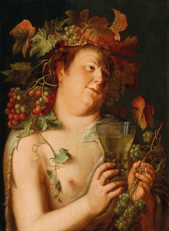 Bacchus by Joachim Wtewael