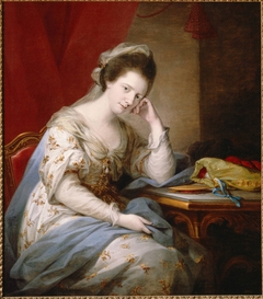 Barbara St. John Bletsoe, Countess of Coventry by Angelica Kauffman