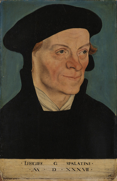 Bildnis des Reformators Georg Spalatin by Lucas Cranach the Elder