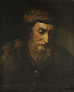 Bildnis eines alten Mannes (?) by Rembrandt