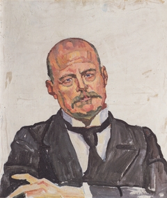 Bildnis Georges Navazza by Ferdinand Hodler