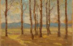 Birches in Autumn by Nándor Katona