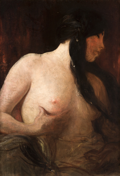 Black Tresses by Franciszek Żmurko