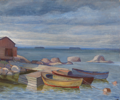 Boats in Pellinge by Tove Jansson