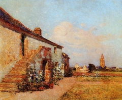 Bourg-de-Batz, Brittany by Ferdinand du Puigaudeau