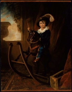 Boy on a Hobby Horse by Henry Sargent