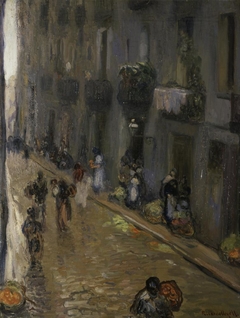 Calle de los Arrebales (Carrer de l'Aurora), Barcelona by Ricard Urgell i Carreras