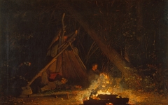 Camp Fire by Winslow Homer